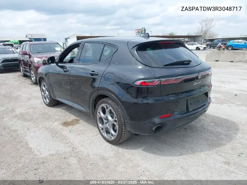 2024 Alfa Romeo Tonale Veloce Eawd VIN: ZASPATDW3R3048717 Lot: 41831620