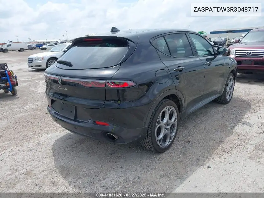 2024 Alfa Romeo Tonale Veloce Eawd VIN: ZASPATDW3R3048717 Lot: 41831620
