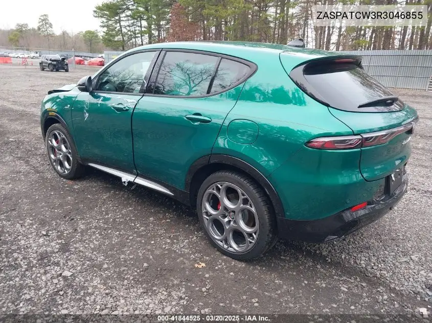 2024 Alfa Romeo Tonale Ti Eawd VIN: ZASPATCW3R3046855 Lot: 41844525
