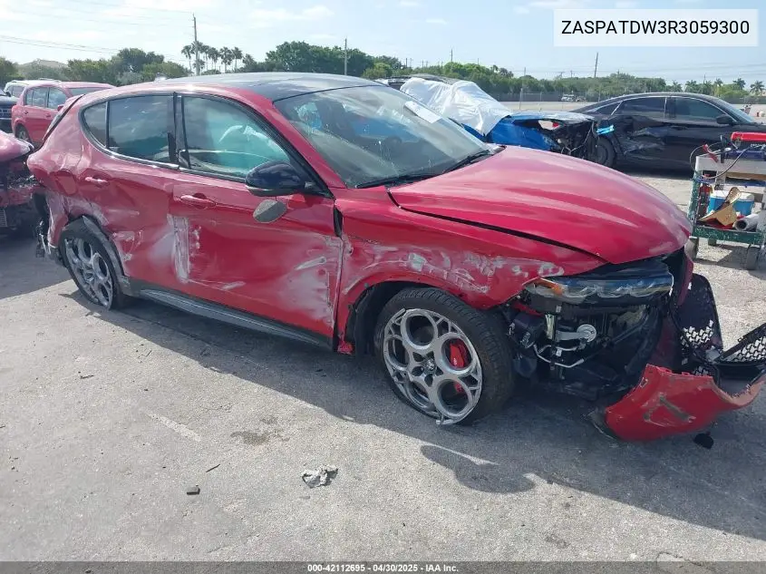 2024 Alfa Romeo Tonale Veloce Eawd VIN: ZASPATDW3R3059300 Lot: 42112695