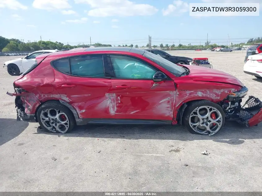 2024 Alfa Romeo Tonale Veloce Eawd VIN: ZASPATDW3R3059300 Lot: 42112695