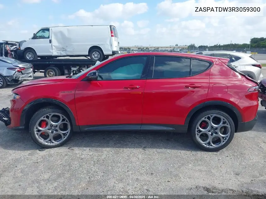 2024 Alfa Romeo Tonale Veloce Eawd VIN: ZASPATDW3R3059300 Lot: 42112695