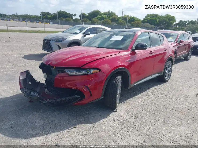 2024 Alfa Romeo Tonale Veloce Eawd VIN: ZASPATDW3R3059300 Lot: 42112695