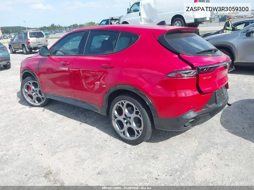 2024 Alfa Romeo Tonale Veloce Eawd VIN: ZASPATDW3R3059300 Lot: 42112695