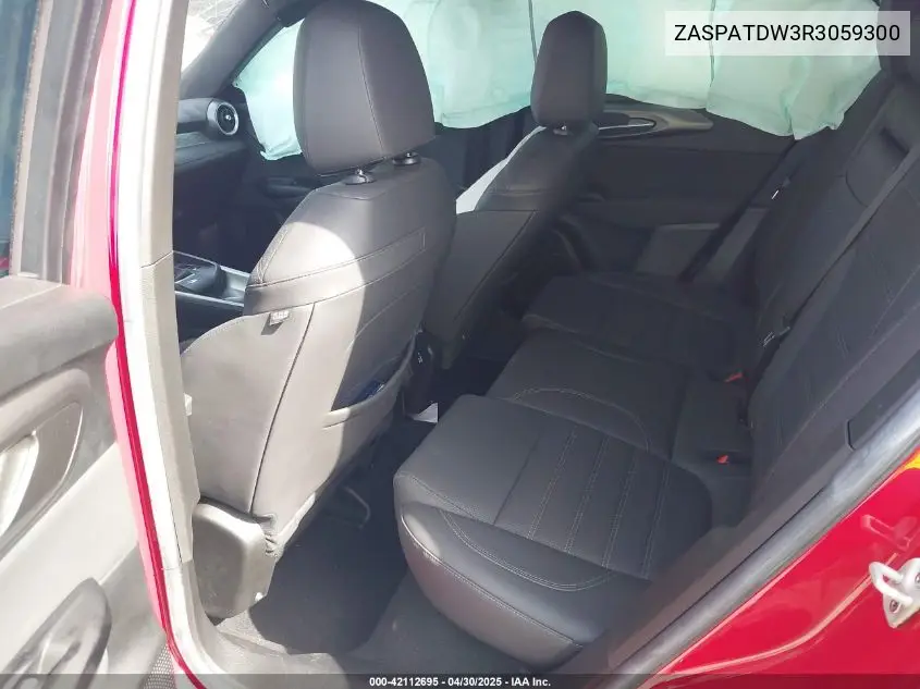 2024 Alfa Romeo Tonale Veloce Eawd VIN: ZASPATDW3R3059300 Lot: 42112695