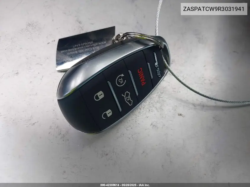 2024 Alfa Romeo Tonale Ti Eawd VIN: ZASPATCW9R3031941 Lot: 42359614