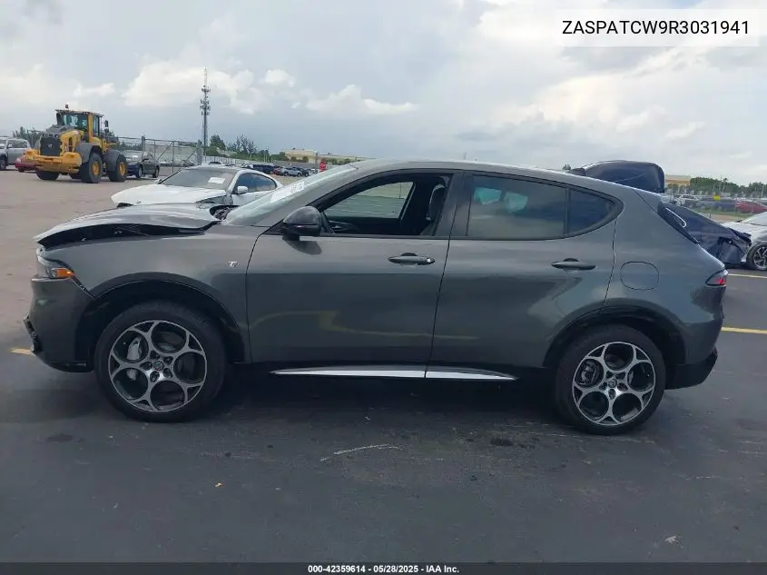 2024 Alfa Romeo Tonale Ti Eawd VIN: ZASPATCW9R3031941 Lot: 42359614