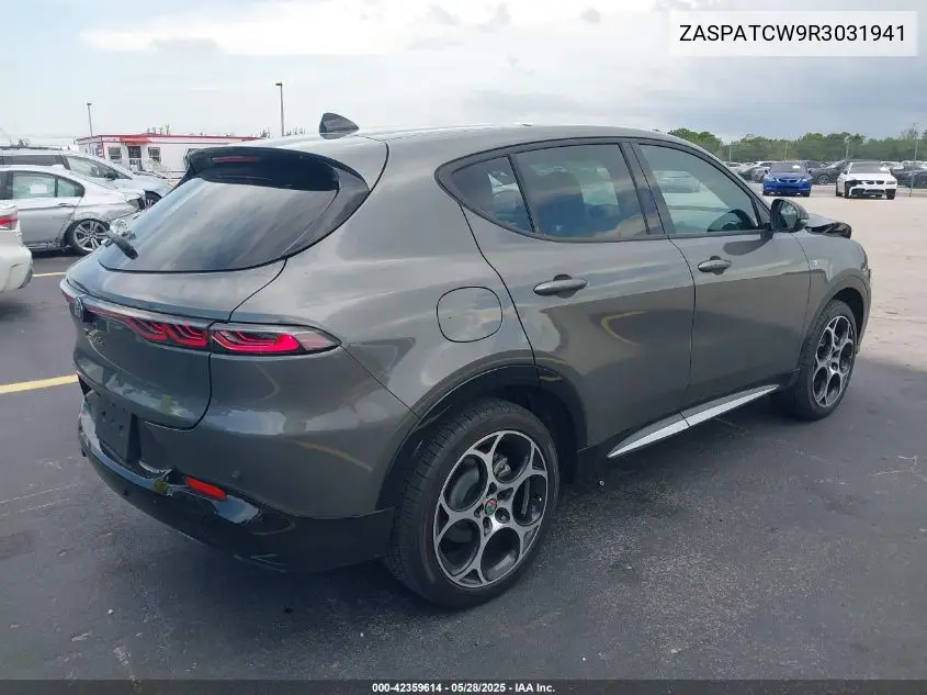 2024 Alfa Romeo Tonale Ti Eawd VIN: ZASPATCW9R3031941 Lot: 42359614