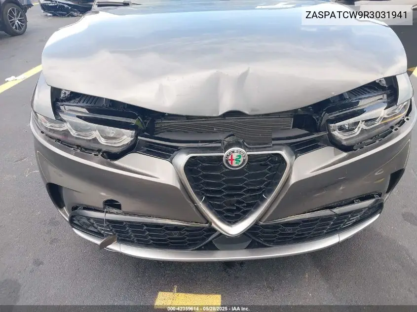 2024 Alfa Romeo Tonale Ti Eawd VIN: ZASPATCW9R3031941 Lot: 42359614