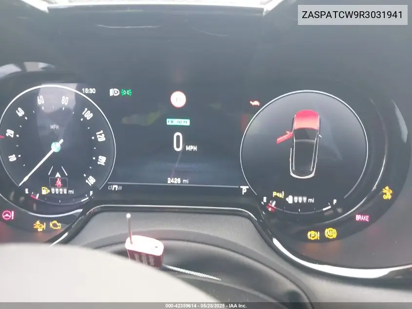2024 Alfa Romeo Tonale Ti Eawd VIN: ZASPATCW9R3031941 Lot: 42359614