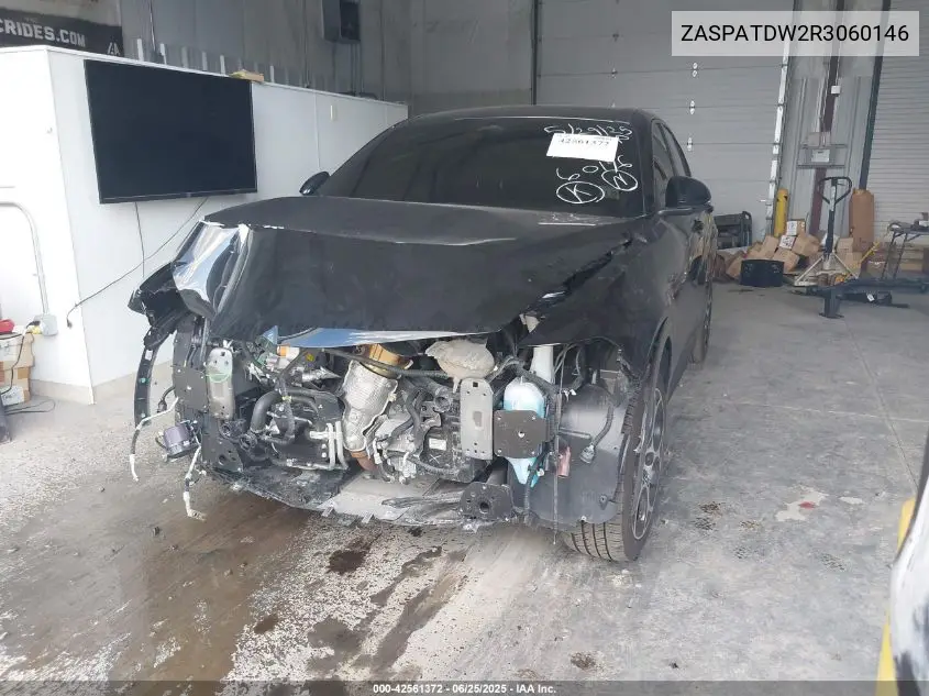 2024 Alfa Romeo Tonale Veloce Eawd VIN: ZASPATDW2R3060146 Lot: 42561372