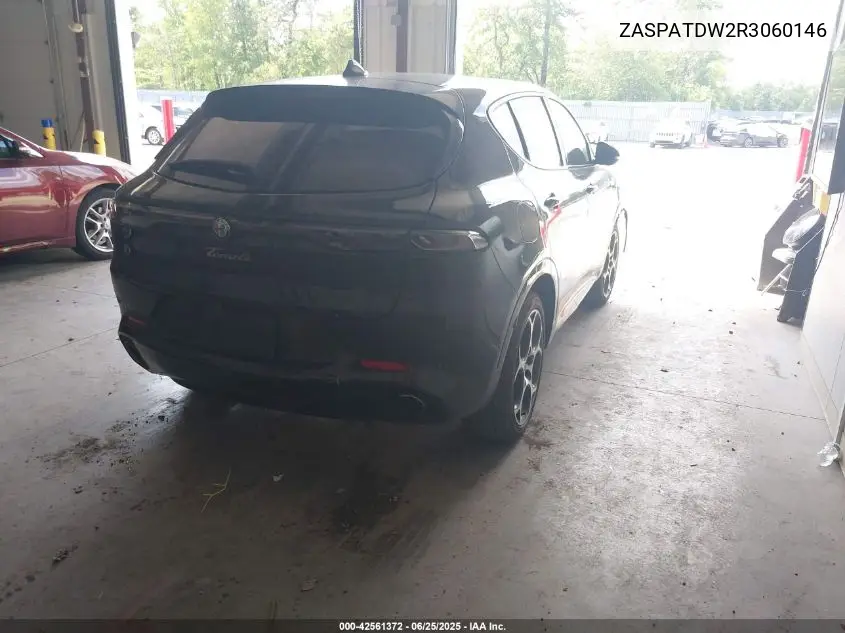 2024 Alfa Romeo Tonale Veloce Eawd VIN: ZASPATDW2R3060146 Lot: 42561372