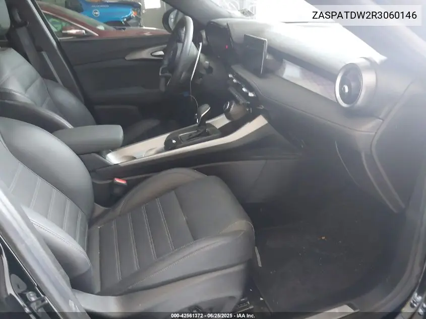 2024 Alfa Romeo Tonale Veloce Eawd VIN: ZASPATDW2R3060146 Lot: 42561372
