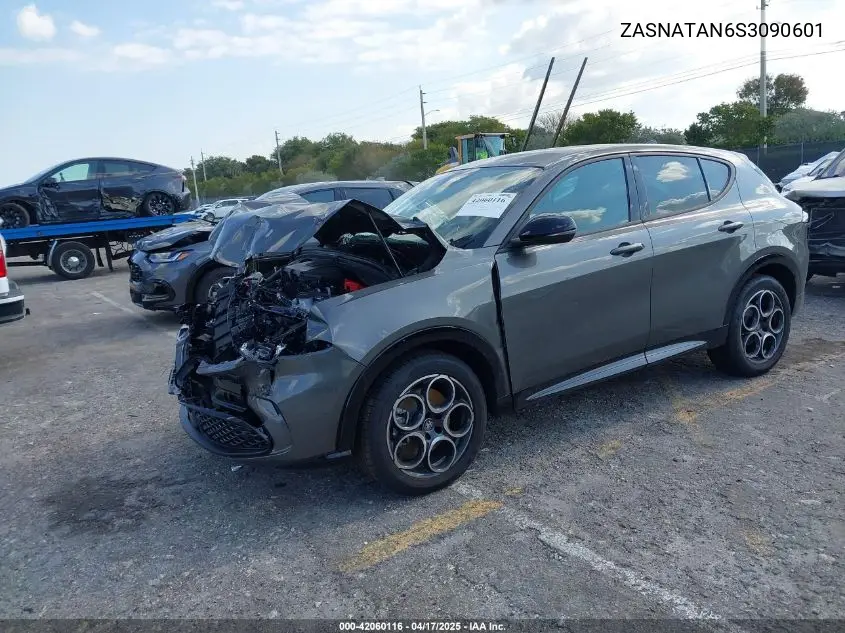 2025 Alfa Romeo Tonale Awd VIN: ZASNATAN6S3090601 Lot: 42060116