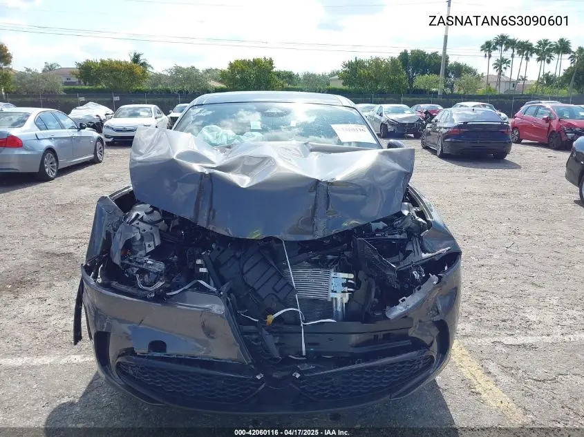 2025 Alfa Romeo Tonale Awd VIN: ZASNATAN6S3090601 Lot: 42060116