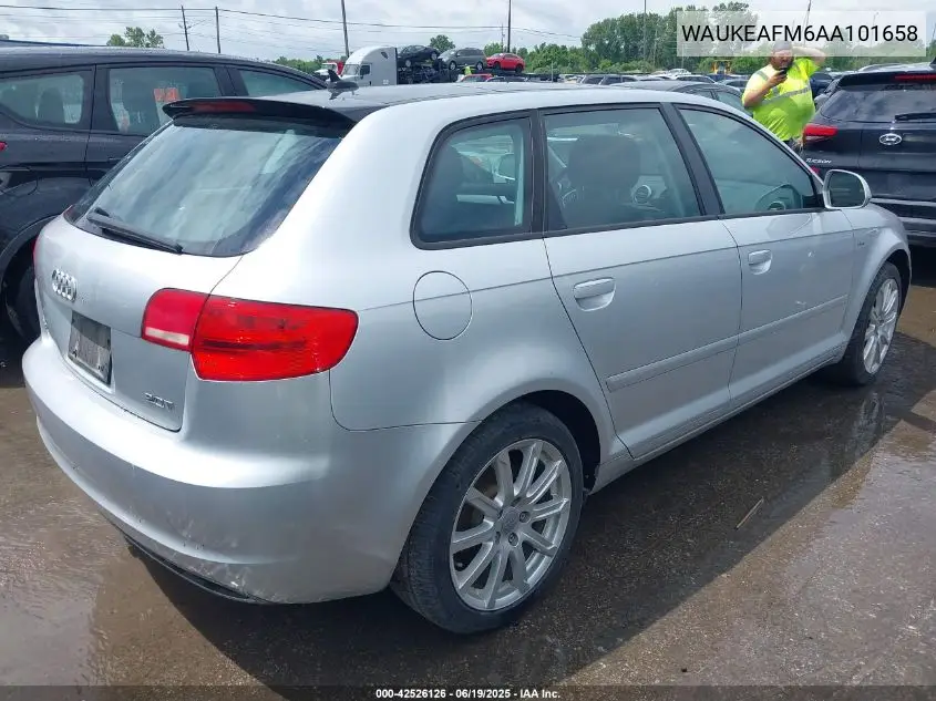 2010 Audi A3 2.0T Premium VIN: WAUKEAFM6AA101658 Lot: 42526126