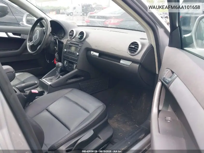 2010 Audi A3 2.0T Premium VIN: WAUKEAFM6AA101658 Lot: 42526126