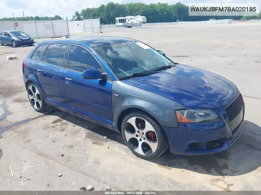 2011 Audi A3 2.0 Tdi Premium VIN: WAUKJBFM7BA020185 Lot: 42270041