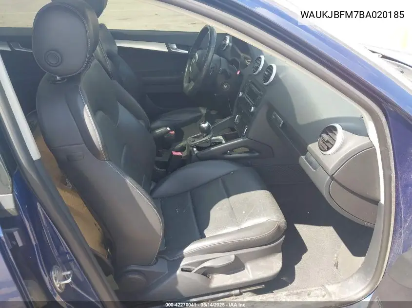 2011 Audi A3 2.0 Tdi Premium VIN: WAUKJBFM7BA020185 Lot: 42270041