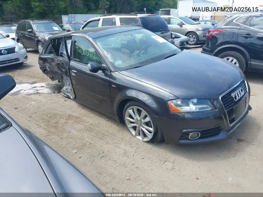 2013 Audi A3 2.0 Tdi Premium VIN: WAUBJAFM2DA025615 Lot: 42505912