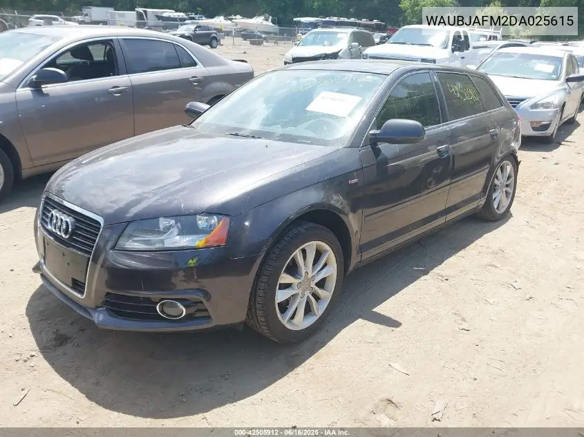 2013 Audi A3 2.0 Tdi Premium VIN: WAUBJAFM2DA025615 Lot: 42505912