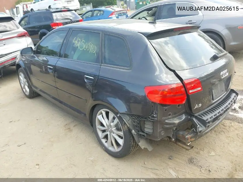 2013 Audi A3 2.0 Tdi Premium VIN: WAUBJAFM2DA025615 Lot: 42505912