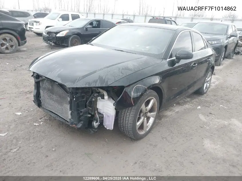 2015 Audi A3 1.8T Komfort VIN: WAUACRFF7F1014862 Lot: 12289606