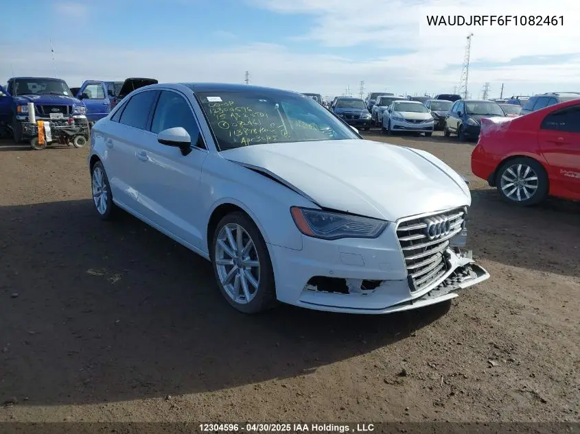 2015 Audi A3 2.0 Tdi Technik VIN: WAUDJRFF6F1082461 Lot: 12304596