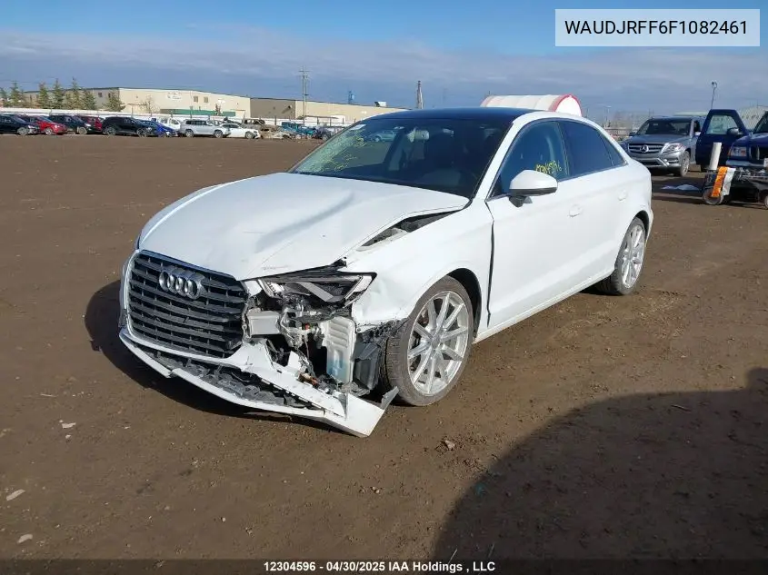 2015 Audi A3 2.0 Tdi Technik VIN: WAUDJRFF6F1082461 Lot: 12304596