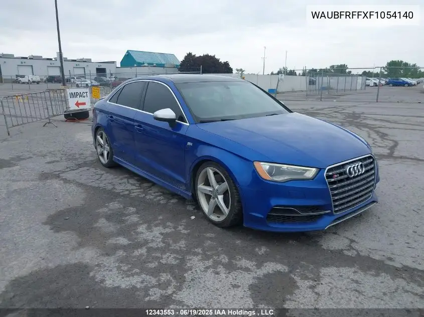 waubfrffxf1054140 WAUBFRFFXF1054140 2015 Audi A3 Premium
