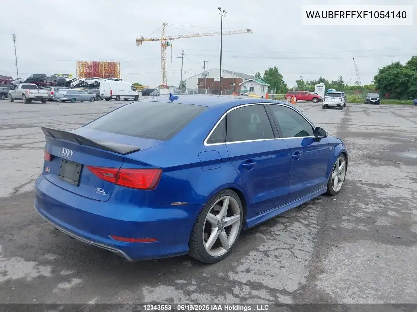 waubfrffxf1054140 WAUBFRFFXF1054140 2015 Audi A3 Premium