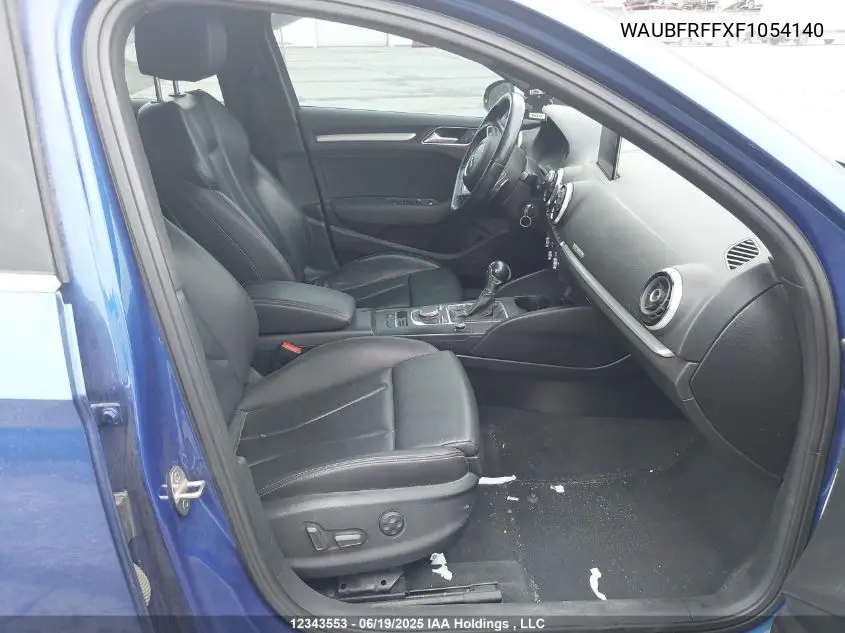 waubfrffxf1054140 WAUBFRFFXF1054140 2015 Audi A3 Premium