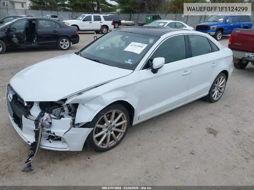 2015 Audi A3 2.0T Premium VIN: WAUEFGFF1F1124299 Lot: 41913084