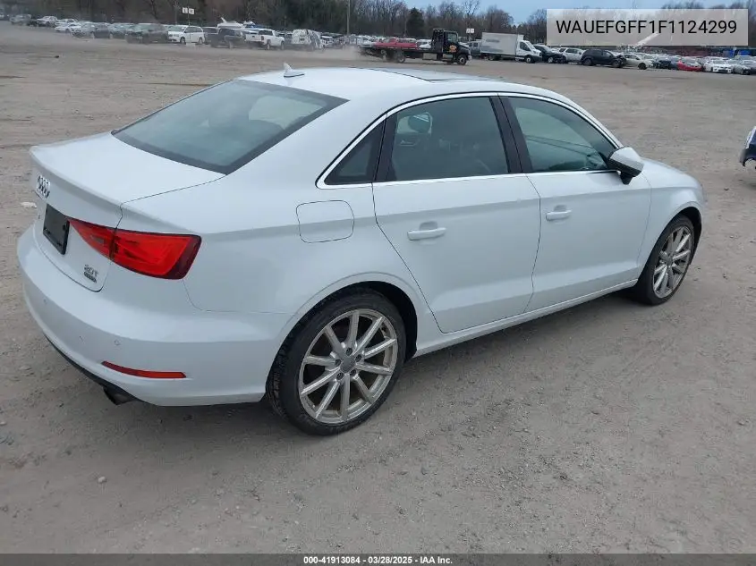2015 Audi A3 2.0T Premium VIN: WAUEFGFF1F1124299 Lot: 41913084