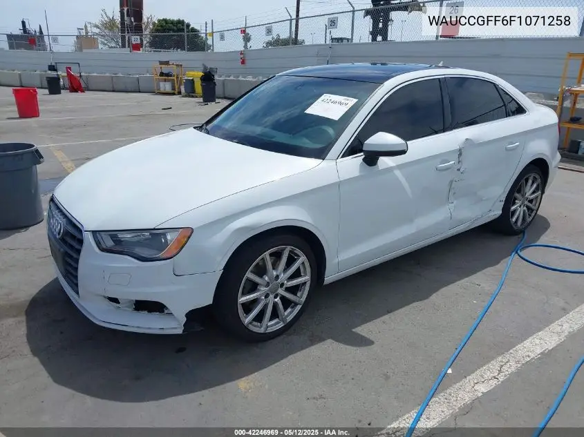 2015 Audi A3 1.8T Premium VIN: WAUCCGFF6F1071258 Lot: 42246969