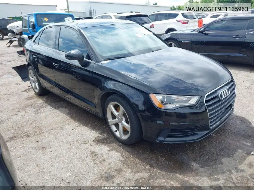 2015 Audi A3 1.8T Premium VIN: WAUACGFF9F1135963 Lot: 42615133