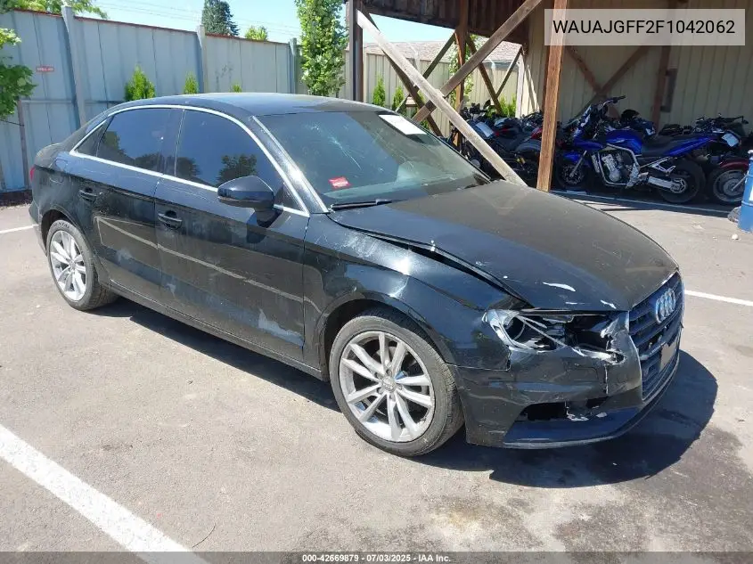 2015 Audi A3 2.0 Tdi Premium VIN: WAUAJGFF2F1042062 Lot: 42669879
