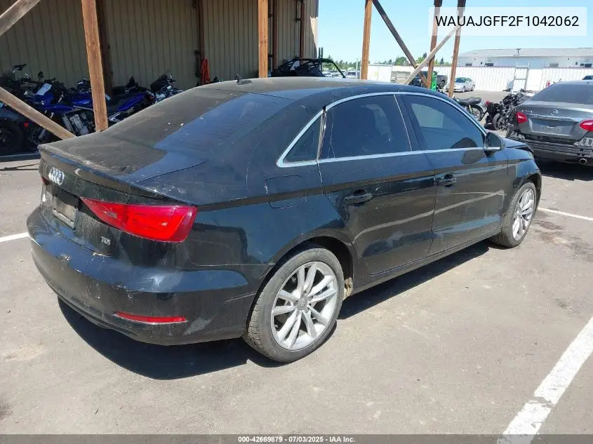 2015 Audi A3 2.0 Tdi Premium VIN: WAUAJGFF2F1042062 Lot: 42669879