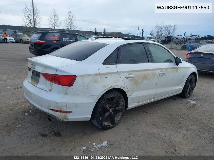 waub8gff9g1117650 WAUB8GFF9G1117650 2016 Audi A3 Premium