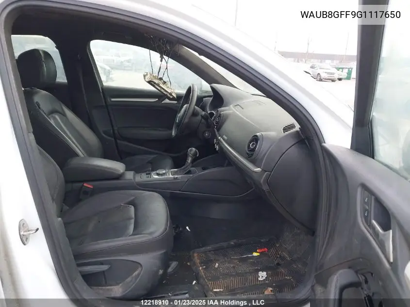 waub8gff9g1117650 WAUB8GFF9G1117650 2016 Audi A3 Premium