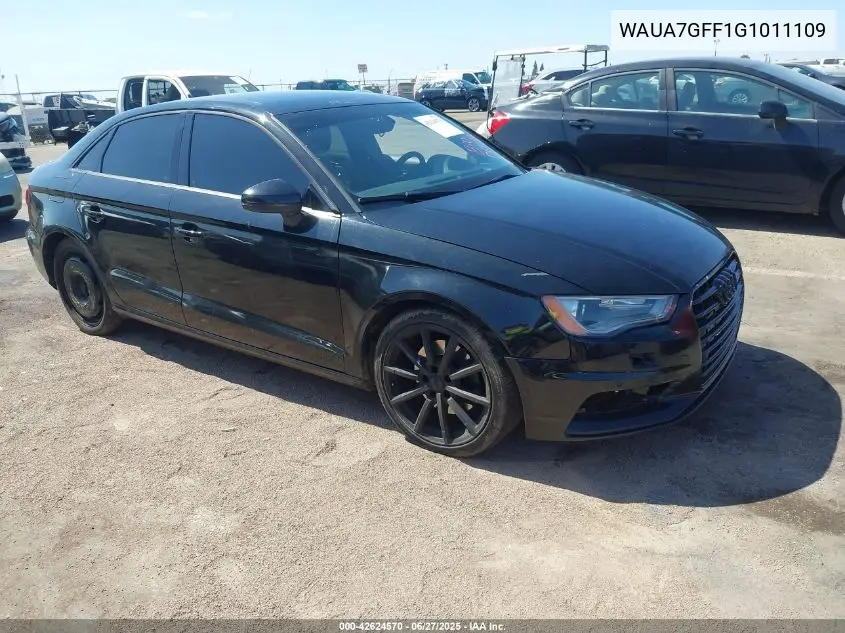 2016 Audi A3 1.8T Premium VIN: WAUA7GFF1G1011109 Lot: 42624570