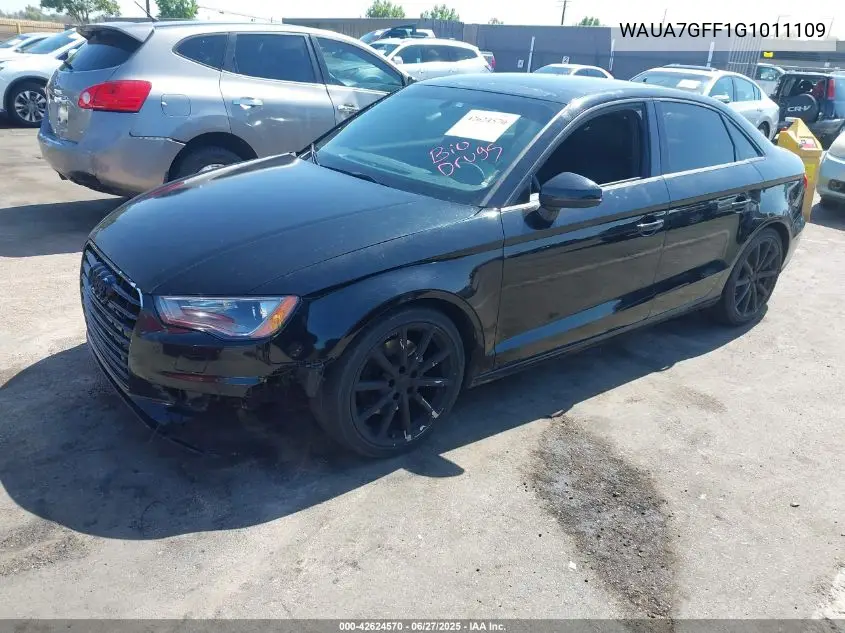 2016 Audi A3 1.8T Premium VIN: WAUA7GFF1G1011109 Lot: 42624570