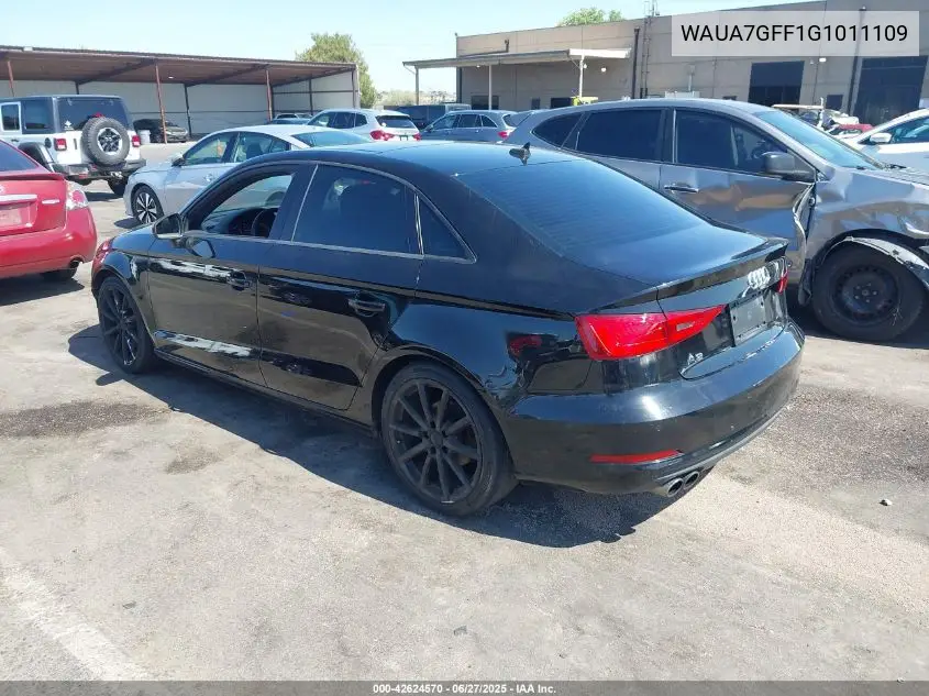 2016 Audi A3 1.8T Premium VIN: WAUA7GFF1G1011109 Lot: 42624570