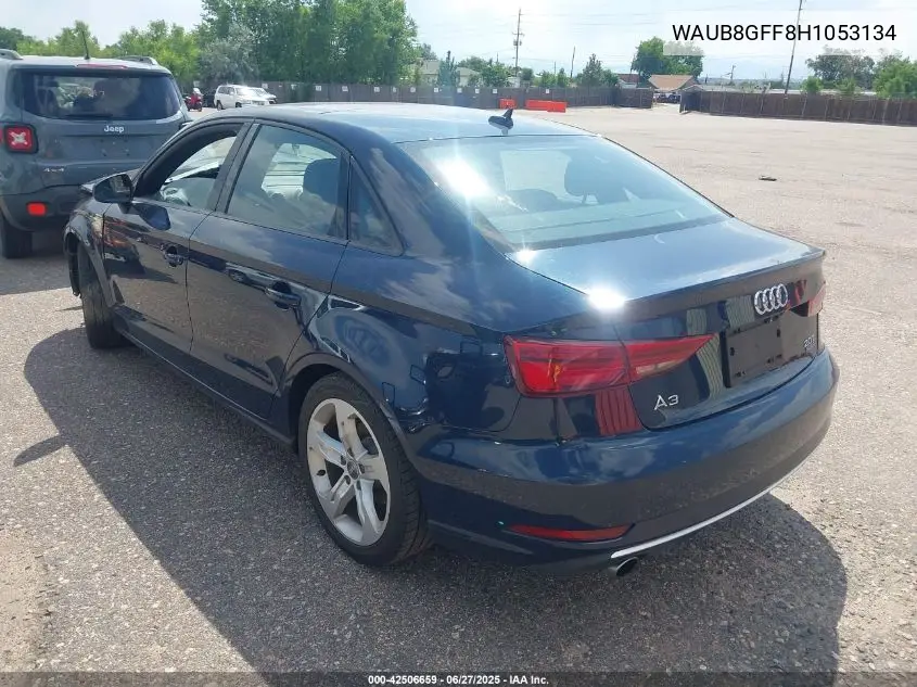 2017 Audi A3 2.0T Premium VIN: WAUB8GFF8H1053134 Lot: 42506659