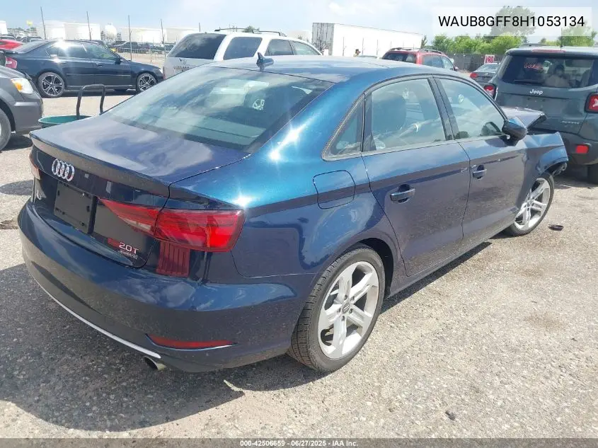 2017 Audi A3 2.0T Premium VIN: WAUB8GFF8H1053134 Lot: 42506659