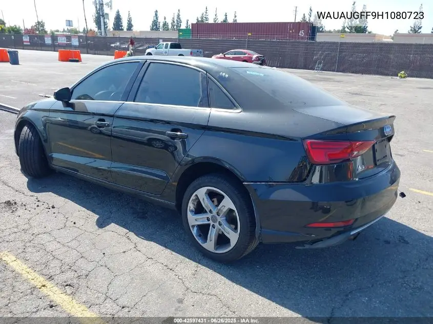 2017 Audi A3 2.0T Premium VIN: WAUAUGFF9H1080723 Lot: 42597431