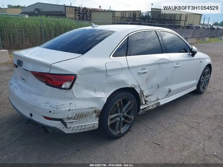 2017 Audi A3 2.0T Premium VIN: WAUK8GFF3H1054529 Lot: 42621759