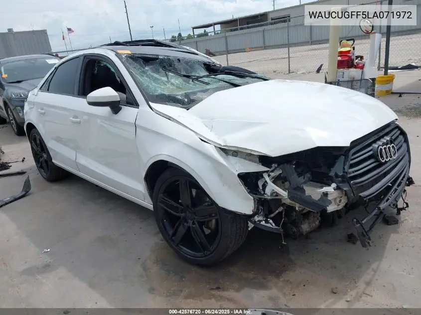 2020 Audi A3 Premium Plus 40 Tfsi Front-Wheel Drive S Tronic VIN: WAUCUGFF5LA071972 Lot: 42576720
