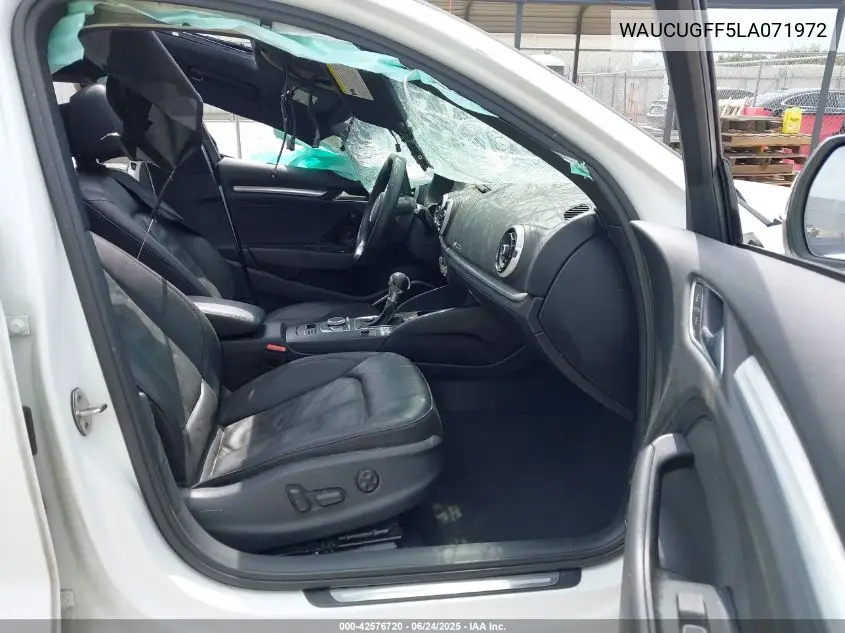 2020 Audi A3 Premium Plus 40 Tfsi Front-Wheel Drive S Tronic VIN: WAUCUGFF5LA071972 Lot: 42576720