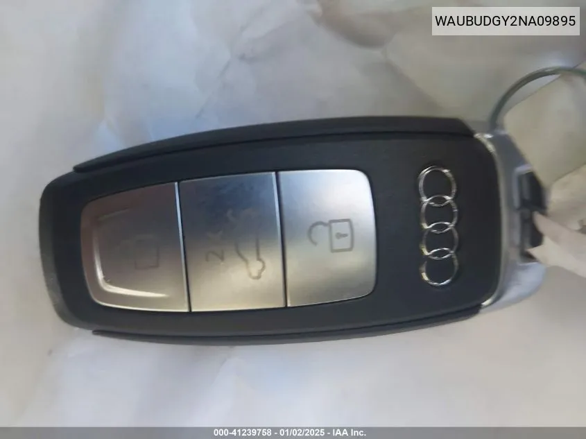 2022 Audi A3 Premium Plus 40 Tfsi Front-Wheel Drive S Tronic VIN: WAUBUDGY2NA09895 Lot: 41239758